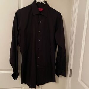 Men's ALFANI Fitted Button-Down Shirt